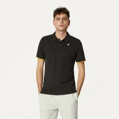Polos & T-Shirts>K-WAY Vincent Black Pure