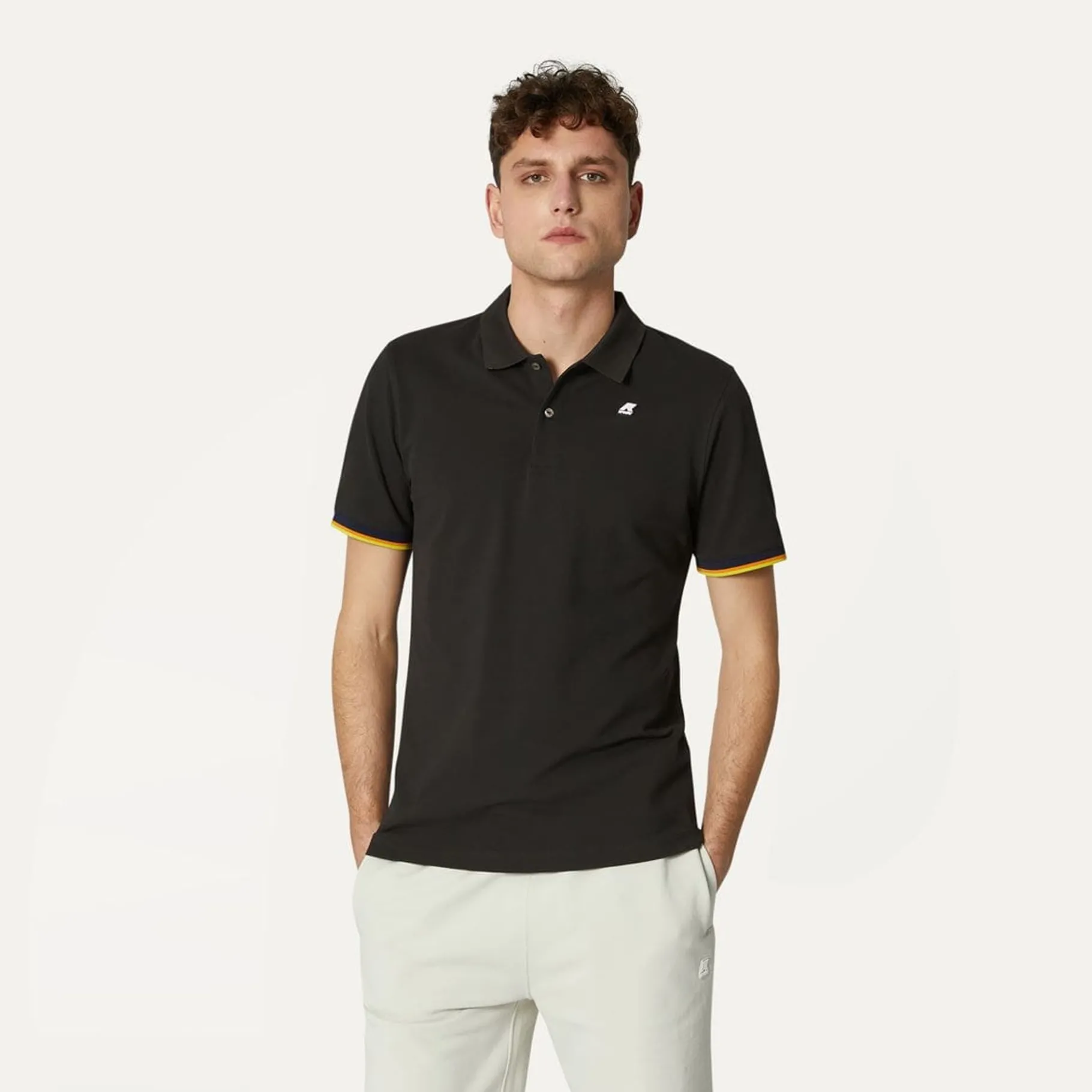 Polos & T-Shirts>K-WAY Vincent Black Pure