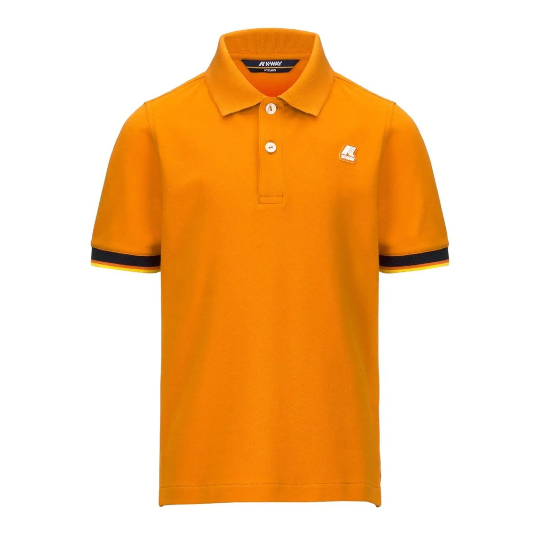 Polos & T-Shirts>K-WAY Vincent Contrast Orange Md