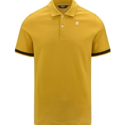 Polos & T-Shirts>K-WAY Vincent Yellow Mimosa